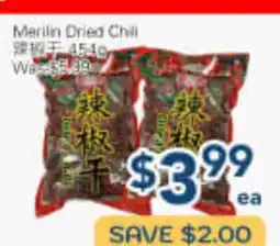 Oceans Fresh Food Market Merlin Dried Chili offer