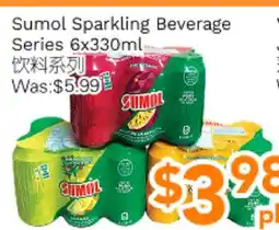 Ample Food Market Sumol Sparkling Beverage Series offer