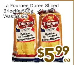 Ample Food Market La Fournee Doree Sliced Brioche offer