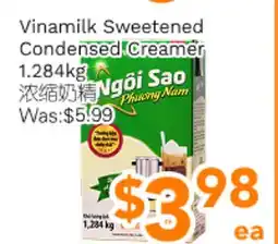 Ample Food Market Vinamilk Sweetened Condensed Creamer offer