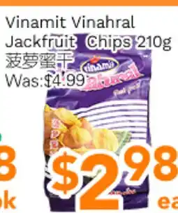 Ample Food Market Vinamit Vinahral Jackfruit Chips offer