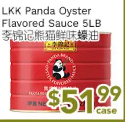 Ample Food Market LKK Panda Oyster Flavored Sauce 5LB offer