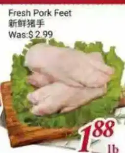 Tone Tai Supermarket Fresh Pork Feet offer
