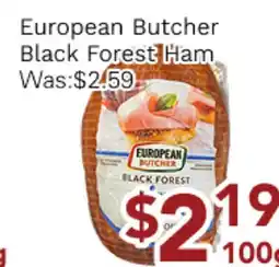 Ample Food Market European Butcher Black Forest Ham offer