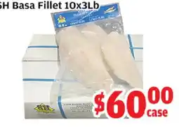 Top Food Supermarket SH Basa Fillet 10x3Lb offer