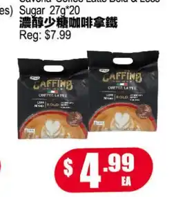 Yuan Ming Supermarket Caffino Coffee Latte Bold & Less Sugar 27g*20 offer