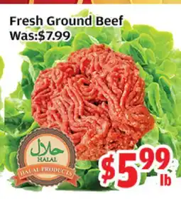 Top Food Supermarket Fresh Ground Beef offer