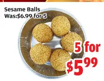 Top Food Supermarket Sesame Balls offer