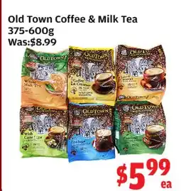 Top Food Supermarket Old Town Coffee & Milk Tea offer