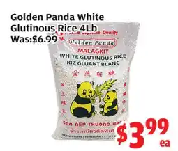 Top Food Supermarket Golden Panda White Glutinous Rice 4Lb offer