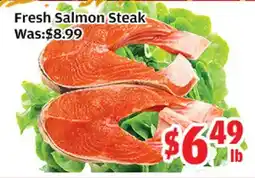 Top Food Supermarket Fresh Salmon Steak offer