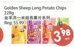 Fresh Palace Supermarket Golden Sheep Long Potato Chips offer