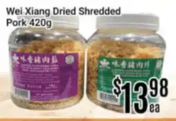 Nations Fresh Foods Wei Xiang Dried Shredded Pork offer