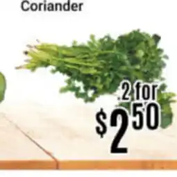 Nations Fresh Foods Coriander offer