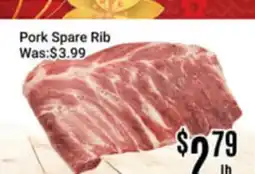 Nations Fresh Foods Pork Spare Rib offer