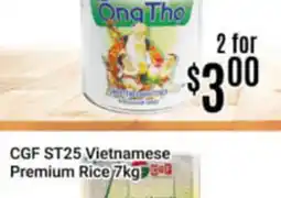 Nations Fresh Foods CGF ST25 Vietnamese Premium Rice offer