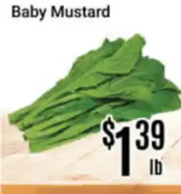 Nations Fresh Foods Baby Mustard offer