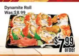 Nations Fresh Foods Dynamite Roll offer