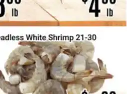 Nations Fresh Foods Headless White Shrimp 21-30 offer
