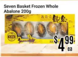 Nations Fresh Foods Seven Basket Frozen Whole Abalone offer
