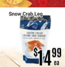 Nations Fresh Foods Snow Crab Leg offer