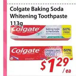 Bestco Food Mart Colgate Baking Soda Whitening Toothpaste offer