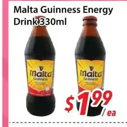 Bestco Food Mart Malta Guinness Energy Drink offer