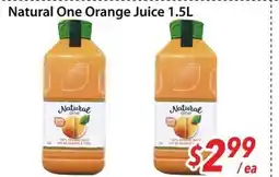 Bestco Food Mart Natural One Orange Juice offer
