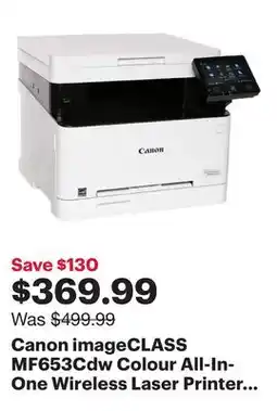 Best Buy Canon imageCLASS MF653Cdw Colour All-In-One Wireless Laser Printer - Only at Best Buy offer