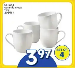 Rossy Set of 4 ceramic mugs offer