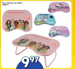 Rossy Asst. folding tray tables offer