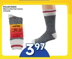 Rossy POLAR PAWS Men's thermal socks offer