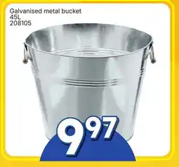 Rossy Galvanised metal bucket offer