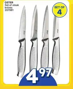 Rossy OSTER Set of steak knives offer