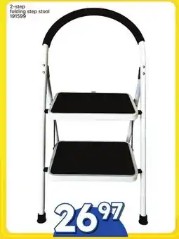 Rossy 2-step folding step stool offer