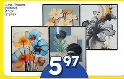 Rossy Asst. framed pictures offer