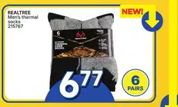 Rossy REALTREE Men's thermal socks offer