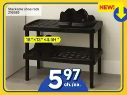 Rossy Stackable shoe rack offer