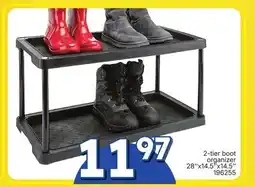 Rossy 2-tier boot organizer offer