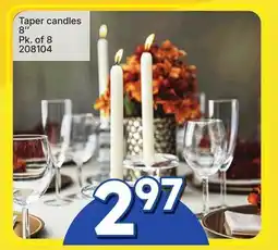Rossy Taper candles offer