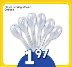 Rossy Plastic serving utensils offer