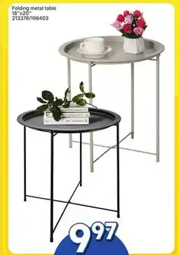 Rossy Folding metal table offer