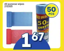 Rossy All purpose wipes offer