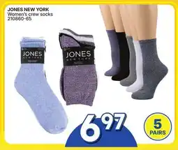 Rossy JONES NEW YORK Women's crew socks offer