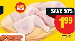 No Frills Chicken legs offer