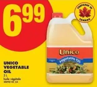 Unico vegetable oil