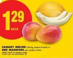 No Frills Canary melon offer