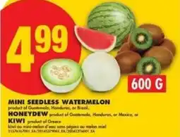 No Frills Mini seedless watermelon offer