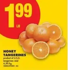 No Frills Honey tangerines offer