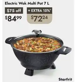 Linen Chest Electric Wok Multi Pot offer